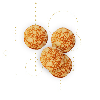 Petits blinis 16 pièces