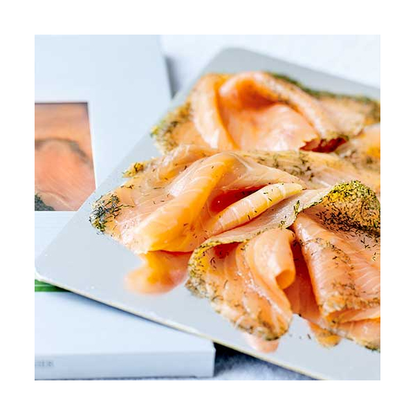 Sliced Balik salmon gravlax 200g (4-5 slices)