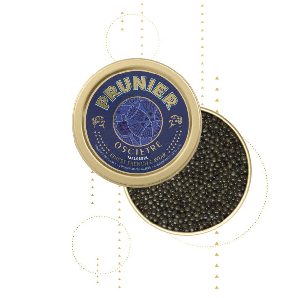 Caviar Osciètre Prunier Malossol - 100% français | Achat en ligne