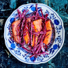 Balik Salmon and Red Cabbage