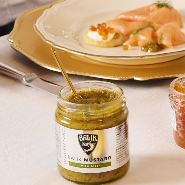 Balik mustard and dill sauce