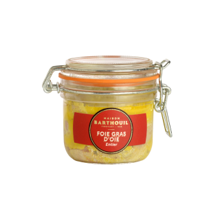 Whole goose foie gras (180g) in jar
