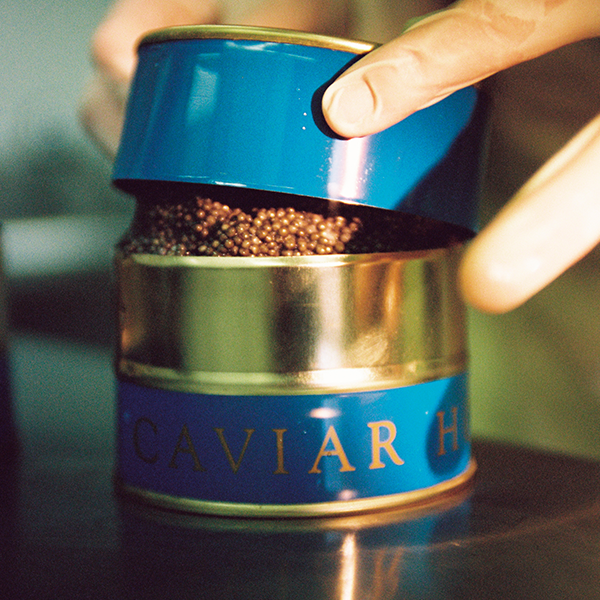 caviar preparation