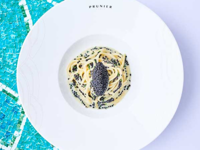 Recette des Linguine au caviar du Chef Yannick Alléno 