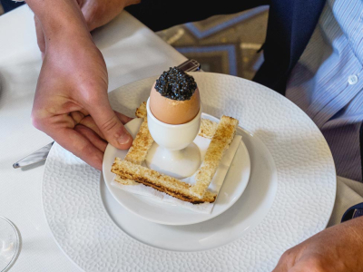 Oeuf à la Coque au Caviar