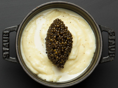 Mousseline de Pommes de Terre au Caviar